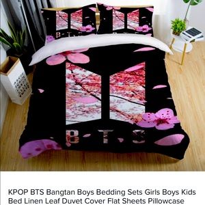 KPop BTS Duvet Bedding Set
